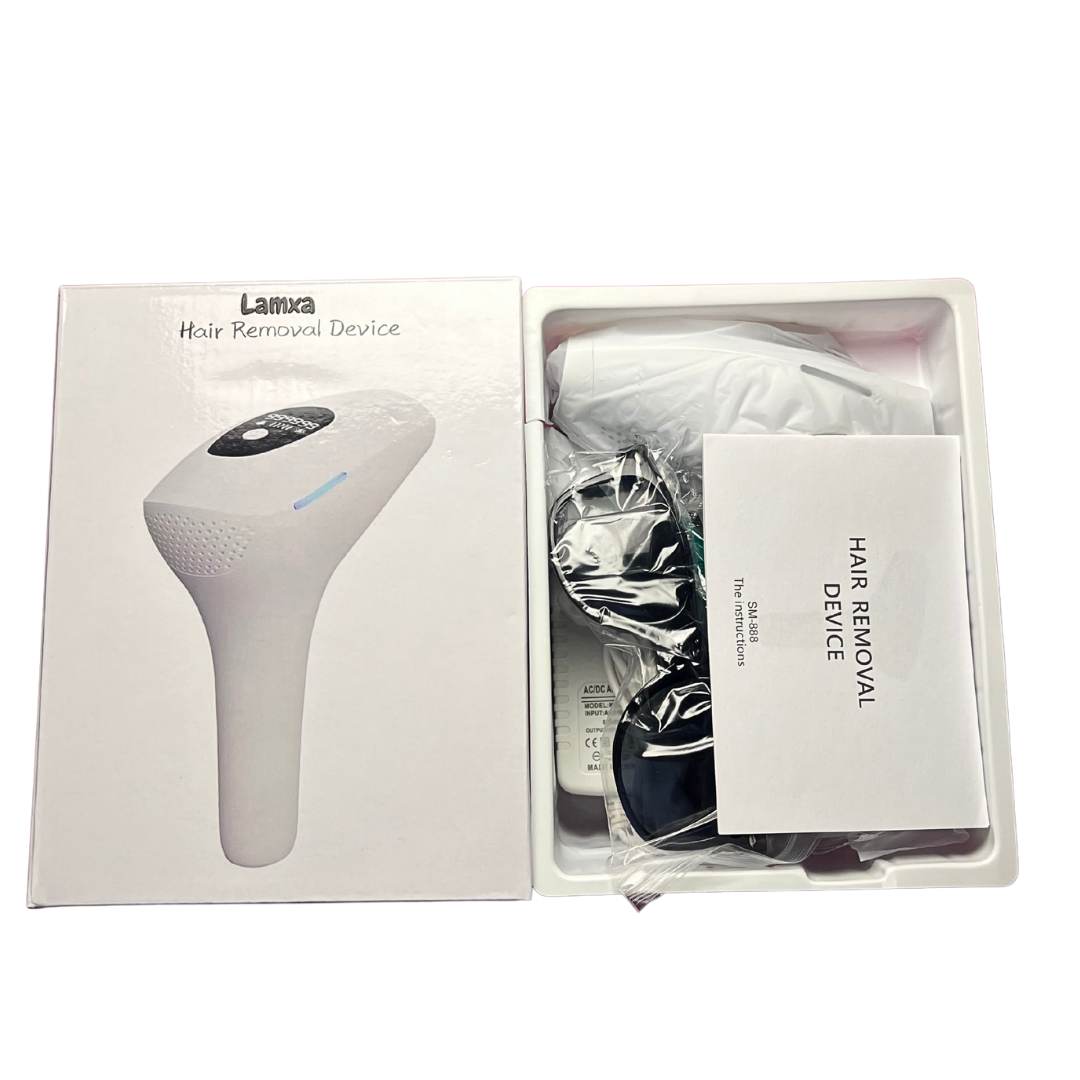 Lamxa Lush Model IPL Device with 1 M Flashes & Auto Feature