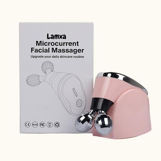Microcurrent Face Sculpting Massage Roller – Lift, Tone & Rejuvenate Face & Neck