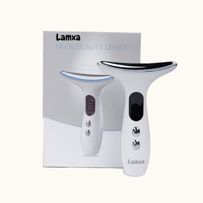 EMS Face & Neck Lifting Massager – Vibration & LED Therapy