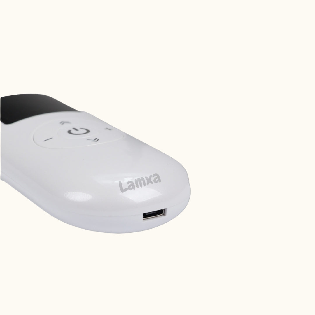 Ultrasonic Shovel Facial Skin Scrubber with Heating Pore Cleanser Face Cleansing Machine LED Digital Display