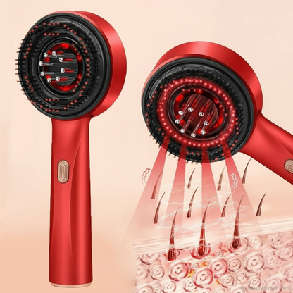 Electric Hair Oil Applicator & Electric Scalp Massager Brush, IPX7 Waterproof Hair Brushes