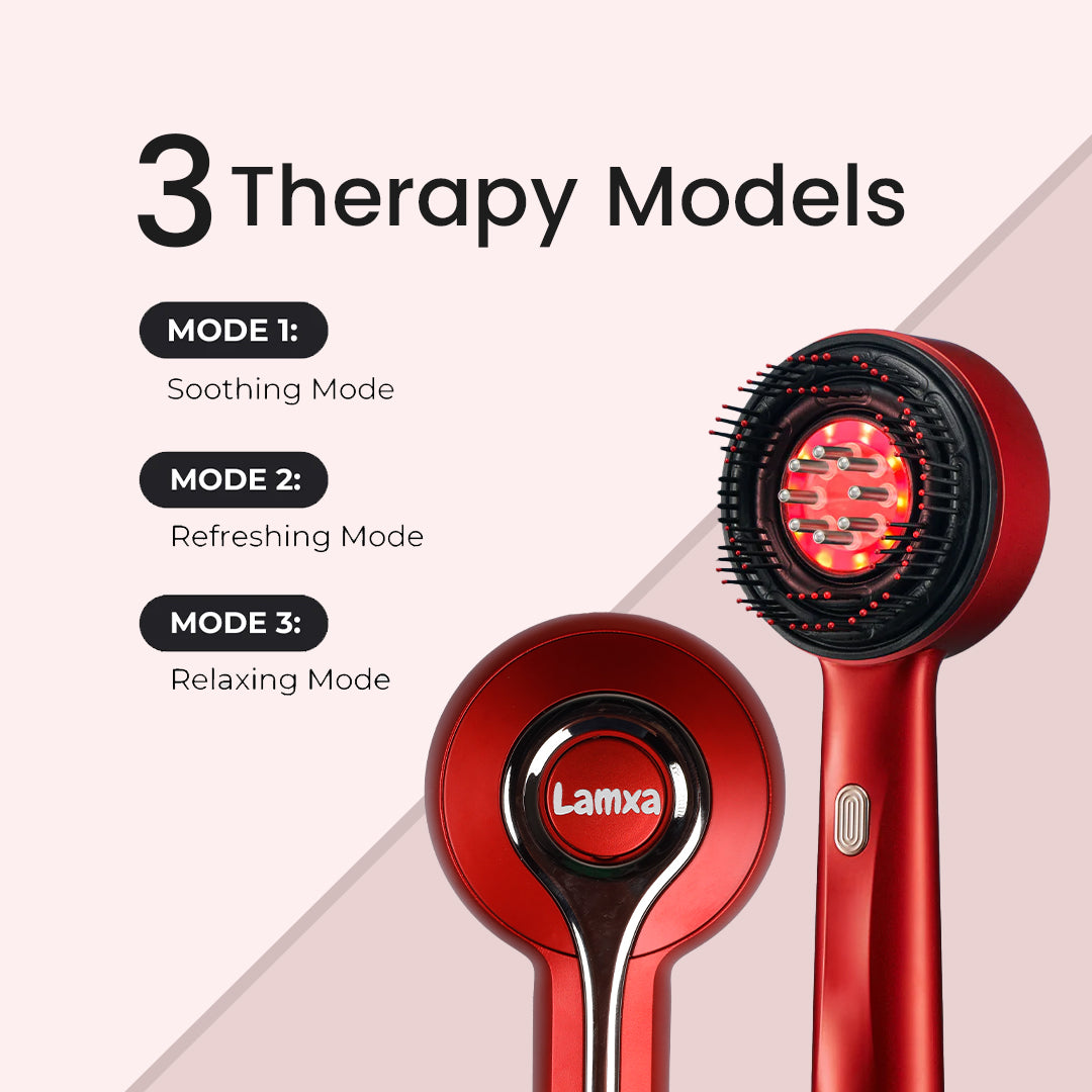Electric Hair Oil Applicator & Electric Scalp Massager Brush, IPX7 Waterproof Hair Brushes